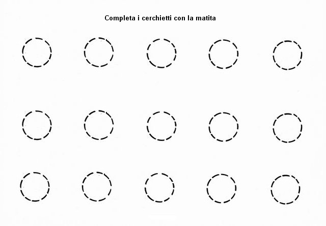 Pregrafismo: la linea e il cerchio